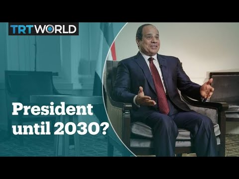 Egypt parliament and President Sisi constitutional term changes