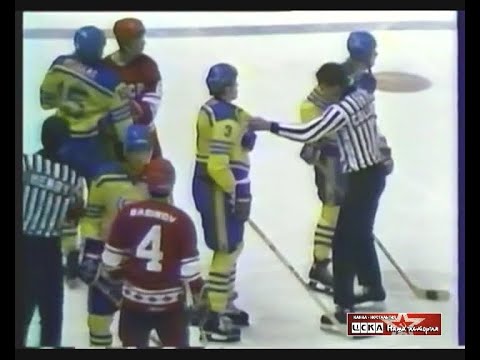 1981 USSR - Sweden 6-3 Ice hockey. Canada Cup (Озеров, Майоров)