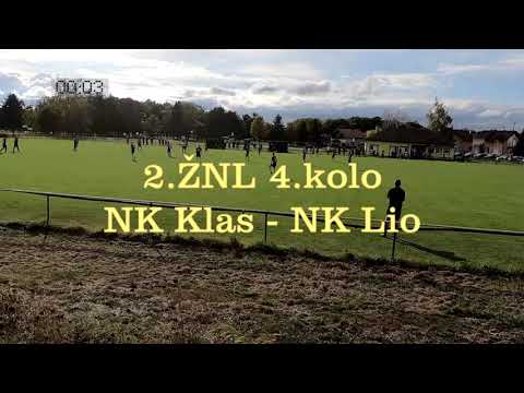 2.ŽNL 4.kolo NK Klas - NK Lio