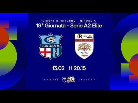 Lecco-OR Reggio Emilia 3-5 | 19ª giornata | Serie A2 Élite 2025/2026 - Girone A