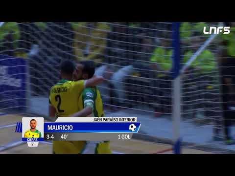 Gol Mauricio (3-4) Levante UD FS - Jaén Paraíso Interior. J9, 1Div. LNFS