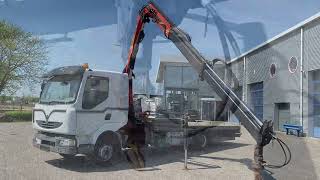 Renault Midlum 220 DXI / PALFINGER PK8501 / REMOTE / ROTATOR / ONLY:1892 mobile crane for sale - Image 4 | Machineryline UG Renault Midlum 220 DXI / PALFINGER PK8501 / REMOTE / ROTATOR / ONLY:1892 mobile crane | Image 4 - Machineryline