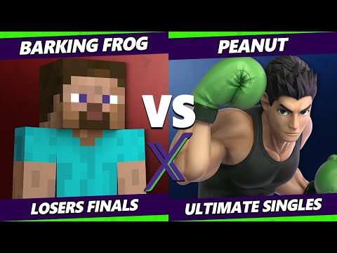 S@X 481 Losers Finals - Peanut (Little Mac) Vs. Barking_Frog (Steve) Smash Ultimate - SSBU