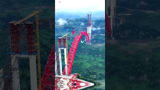 WORLD’S Largest Steel Arch Bridge Rising in China 🇨🇳 | Fenglai Bridge Engineering Miracle