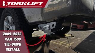 Step-by-Step Guide: Installing No-Drill Rear Tie Downs for 2009-2020 Ram 1500 (D3107)