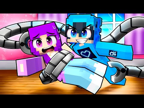 ROBOT BOY Fell in Love in Minecraft!
