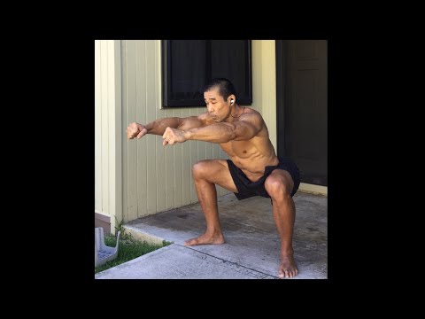 2 Minute Static Squat - age 52, December 13, 2020