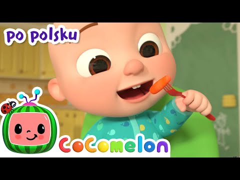 Mniam, mniam warzywa | CoComelon po polsku | Piosenki dla dzieci
