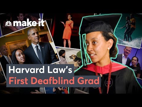 How Haben Girma Became Harvard Law School’s First Deafblind Grad