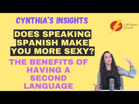 WHY SPANISH IS SEXY Cynthia's Insights #learnspanish #spain #nativespanish #funspanish #spanish