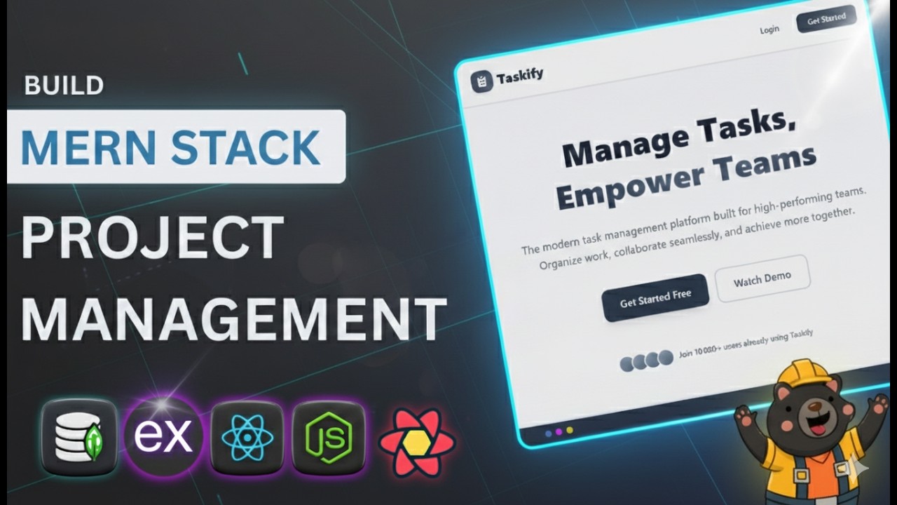 💻 [ Part-1 ]  Built a JIRA-Style Task Manager with MERN, TanStack Query & Zustand 🚀