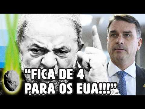 LULA BAIXA O NÍVEL EM ATAQUE A FLÁVIO EM COMÍCIO | PLANTÃO