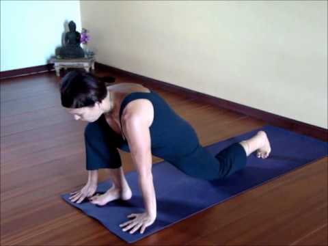 Vidya Jacqueline Heisel of Frog Lotus Yoga international - Crescent Moon Flow Sequence