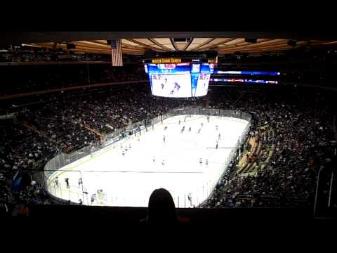 1/19/14- Washington Capitals vs New York Rangers: Entrance into third