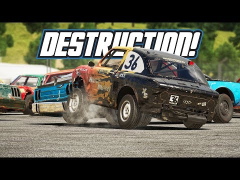 Wreckfest: Destruction! (Career Playthrough Part 2)