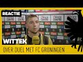 REACTIE | Wittek over duel met FC Groningen