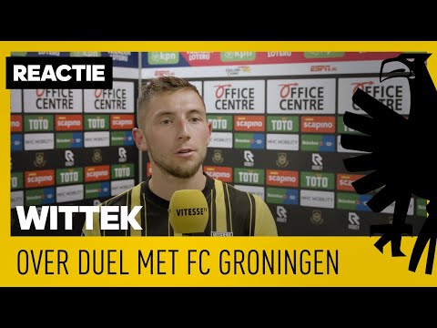 REACTIE | Wittek over duel met FC Groningen