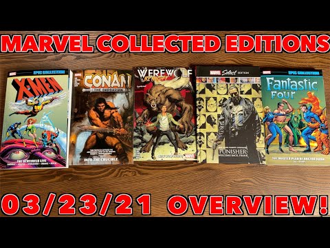 New Marvel Books 03/23/21 Overview!