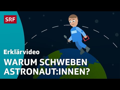 Schwerelosigkeit: Warum Astronaut:innen schweben – einfach erklärt | Kindervideos | SRF Kids