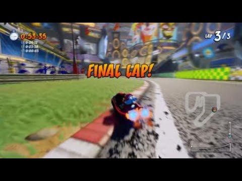 (CTR:NF) Turbo Track 23.38 Lap