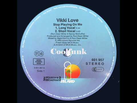 Vikki Love – Stop Playing On Me (12 Inch 1985)