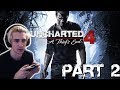 xQc Plays Uncharted 4: A Thief's End with Chat! | Part 2?