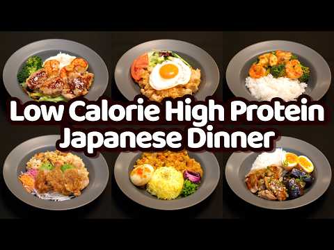 6 Low-Calorie High-Protein Japanese Dinner: Quick & Easy One-Plate Recipes