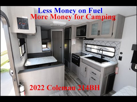 Small Lite weight 21FT Family Trailer - 2022 Coleman 214BH