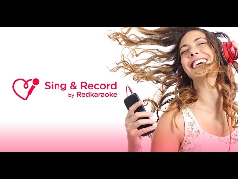 Red Karaoke Sing & Record Video