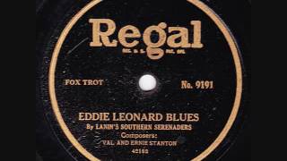 Lanin's Southern Serenaders - Eddie Leonard Blues - 1922