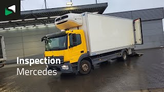 Camion frigorifique Mercedes-Benz Atego 1324 Atego 4X2 13.5tonner Thermo King T-1200R Ladebordwand à vendre - Image 4 | Autoline TG Camion frigorifique Mercedes-Benz Atego 1324 Atego 4X2 13.5tonner Thermo King T-1200R Ladebordwand | Image 4 - Autoline