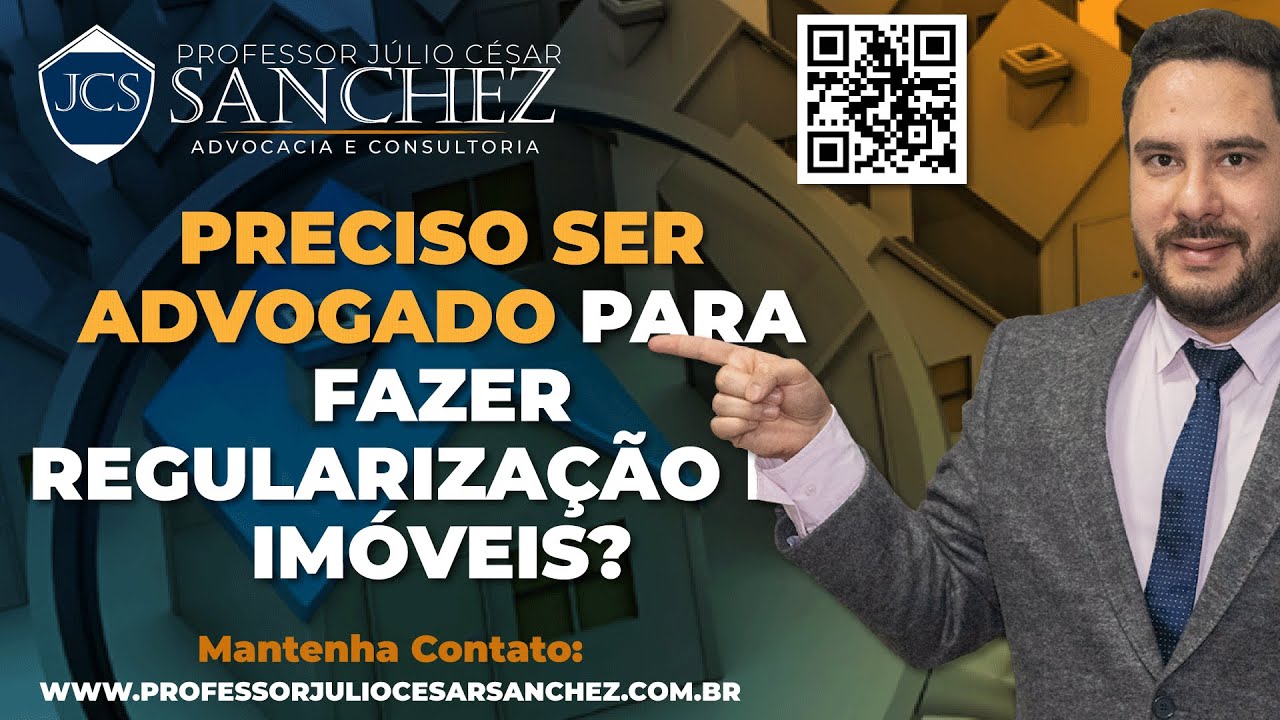 Para fazer Regularização de Imóveis preciso ser Advogado, engenheiro, arquiteto e corretor ?