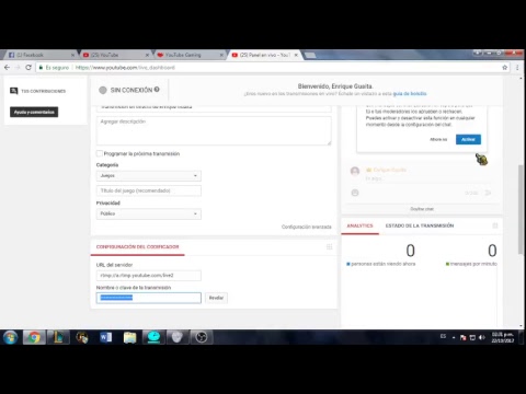 Transmisión en directo de Enrique Guaita