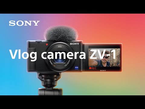 SONY ZV-1BDI Skaitmeninis fotoaparatas video