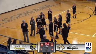 Argos Girls Basketball vs New Prairie