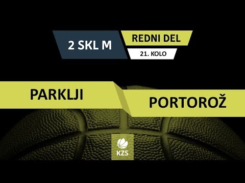 Parklji : Portorož - 21. kolo - 2. SKL za moške - Sezona 2018/19 - 1/4
