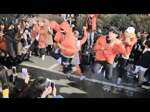DOB: SEVENTEEN(세븐틴) "MANSAE(만세)" Dance Cover at Hongdae Seoul (160220)