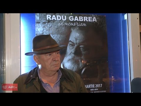 Dan Nutu despre Radu Gabrea