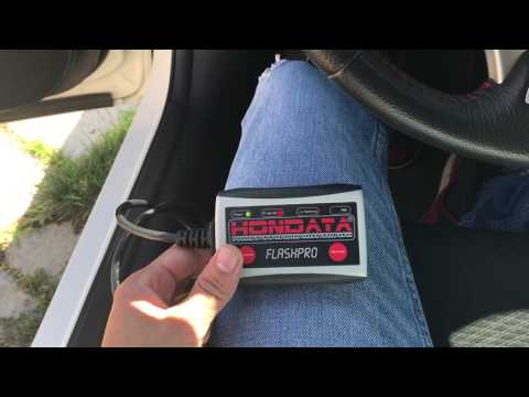 Uploading MAP Using FlashPro on 2013 Honda Civic Si