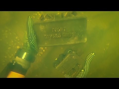 Found 5 Claymore Explosives and a Detonator Device Underwater in River! (Called Military Veteran)