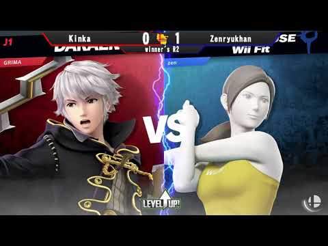 [Level Up - Opening Ultimate] WR2 - Kinka (Robin) vs Zenryukhan (Wii Fit Trainer)