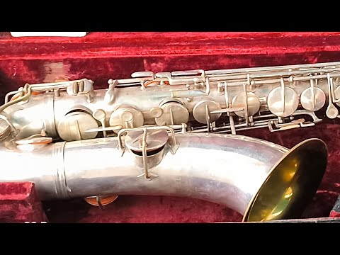 Frank Holton Tenor Saxophone WWI Military Issue (U.S.Q.M.C.) Serial #1092 Serial # 1092 1915 - 1915 image 26