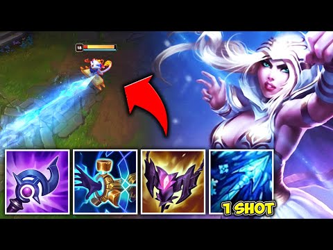 THIS AP ASHE BUILD CAN ONE SHOT YOU FROM ACROSS THE MAP (CRAZY SNIPES)