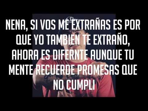 El Melly - Vas a extrañarme ( Letra ) ft J.mastermix y el mueka