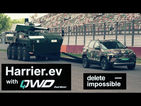 Tata Harrier EV Review | 627 km Range IDC | Dual Motor All Wheel Drive
