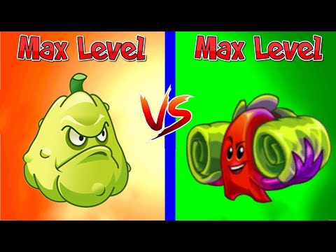 PvZ 2 Discovery - The Difference Of Rhubarbarian Vs Squash (Max Level)