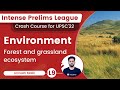 L9 Forest And Grassland Ecosystem Environment Intense Prelims League UPSC CSE IAS