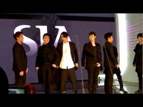 [1080HD FANCAM] 121025 MNET SIA 2012 - SJ - SPY & Talk