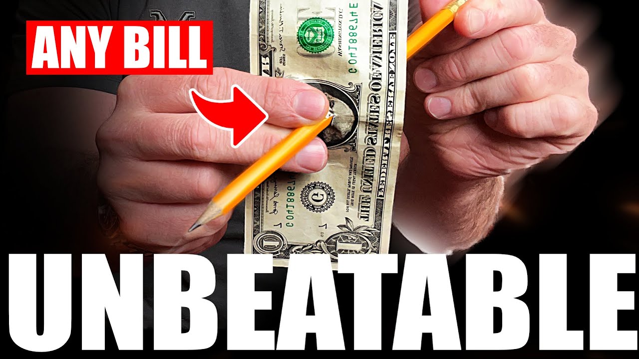 The Ultimate VISUAL Money Magic Trick You Can Do Anywhere!