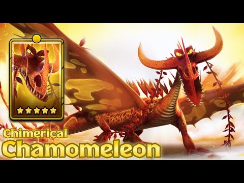 Chimerical Chamomeleon - 5-Star Premium Yellow Changewing | Dragons: Titan Uprising